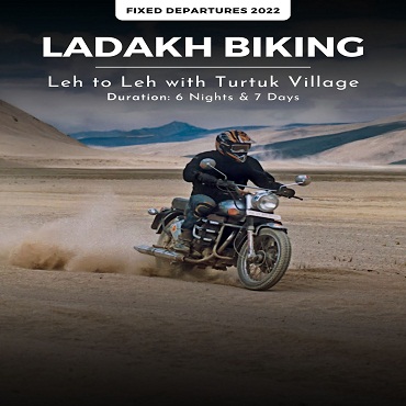Leh Ladakh Bike Trip – 7D