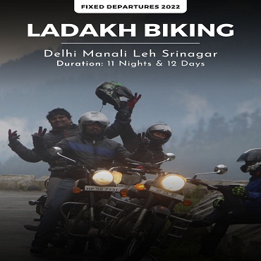Leh Ladakh Bike Trip Via Manali -11D